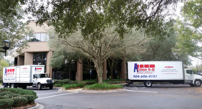 office relocation and moving services in Jacksonville and north florida